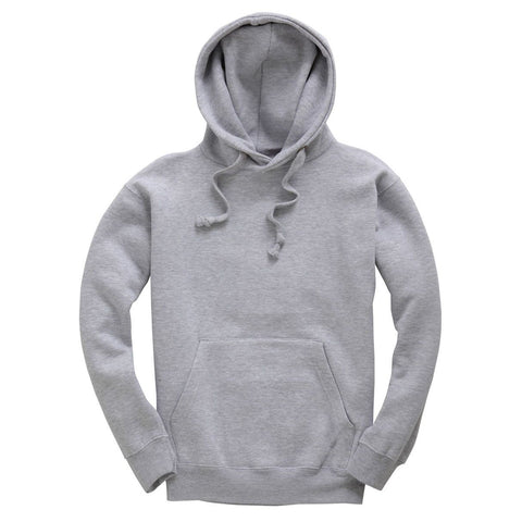 Mens Pullover Premium Hoodie - Grey