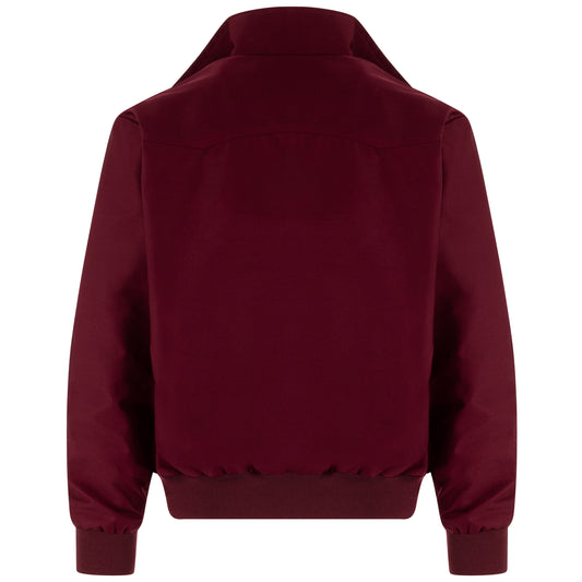 Kids Classic Harrington Jacket - Burgundy