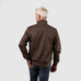 Mens Signature Harrington Jacket - Brown