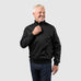 Mens Signature Harrington Jacket - Black
