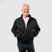 Mens Signature Harrington Jacket - Black