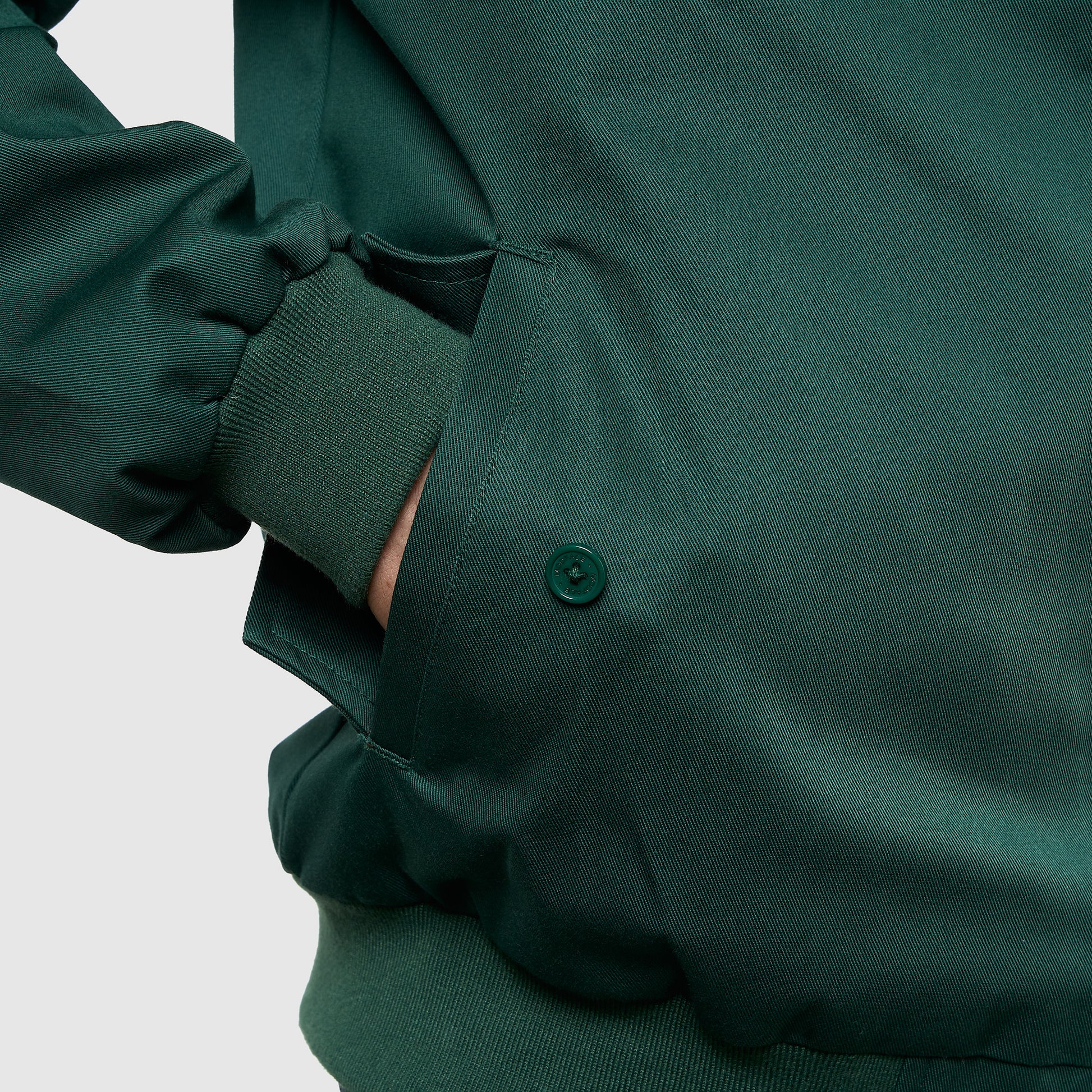 Mens Signature Harrington Jacket - Green