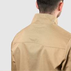 Mens Signature Harrington Jacket - Camel