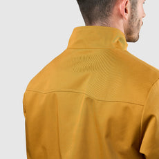 Mens Signature Harrington Jacket - Mustard