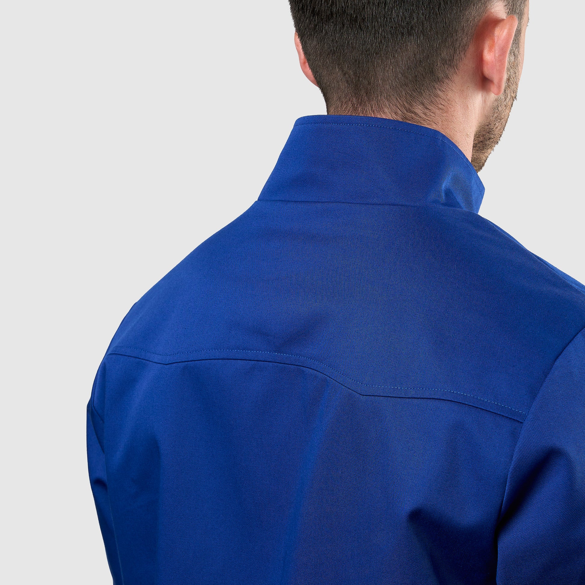 Mens Signature Harrington Jacket - Royal Blue