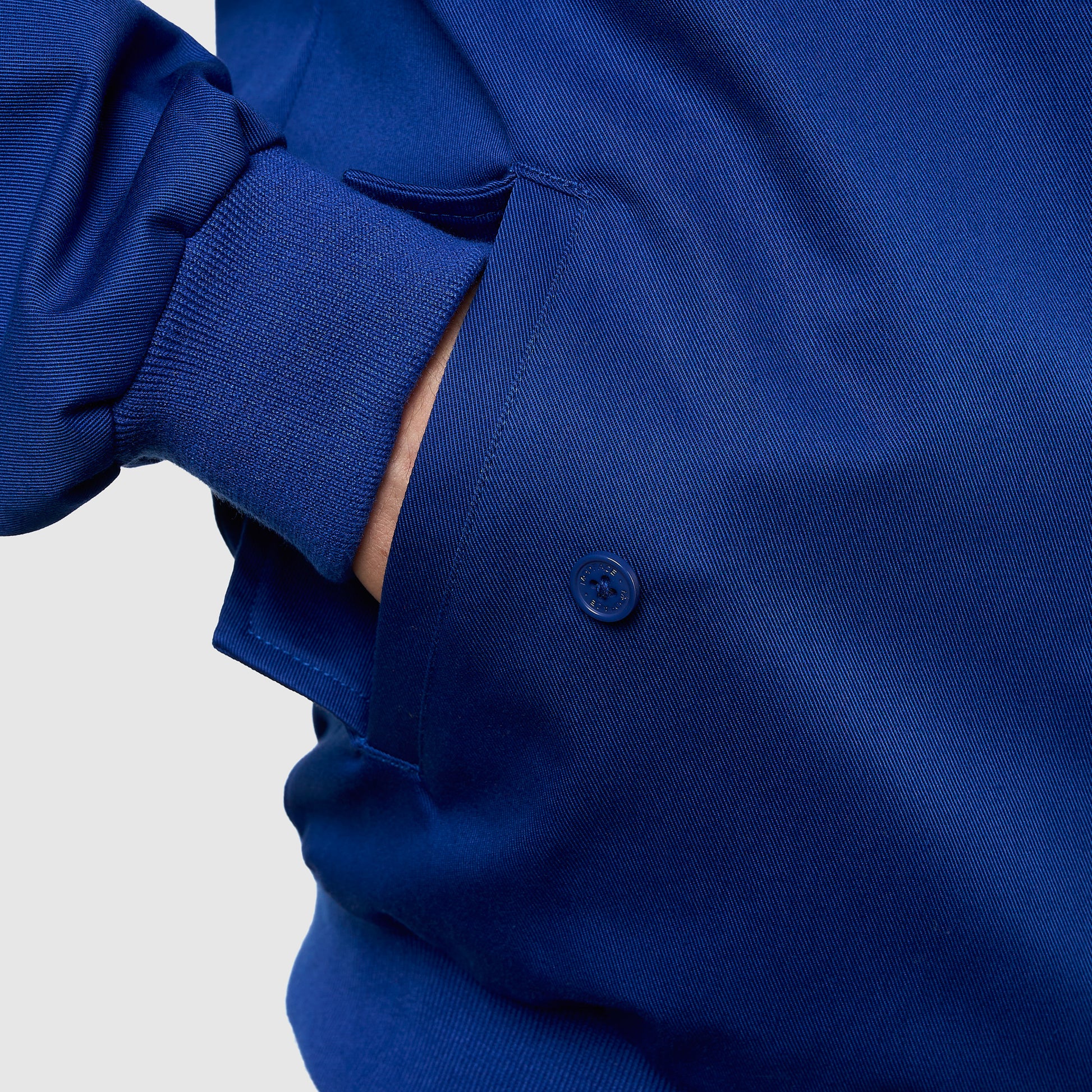 Mens Signature Harrington Jacket - Royal Blue