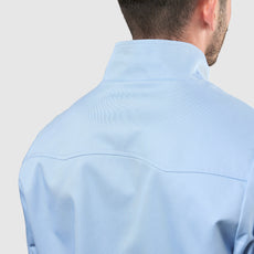 Mens Signature Harrington Jacket - Sky Blue