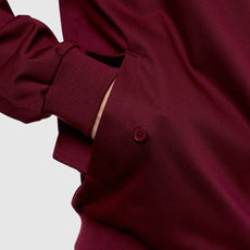 Mens Signature Harrington Jacket - Wine