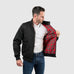 Mens Signature Harrington Jacket - Black