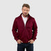 Mens Signature Harrington Jacket - Wine