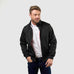 Mens Signature Harrington Jacket - Black