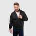 Mens Signature Harrington Jacket - Black