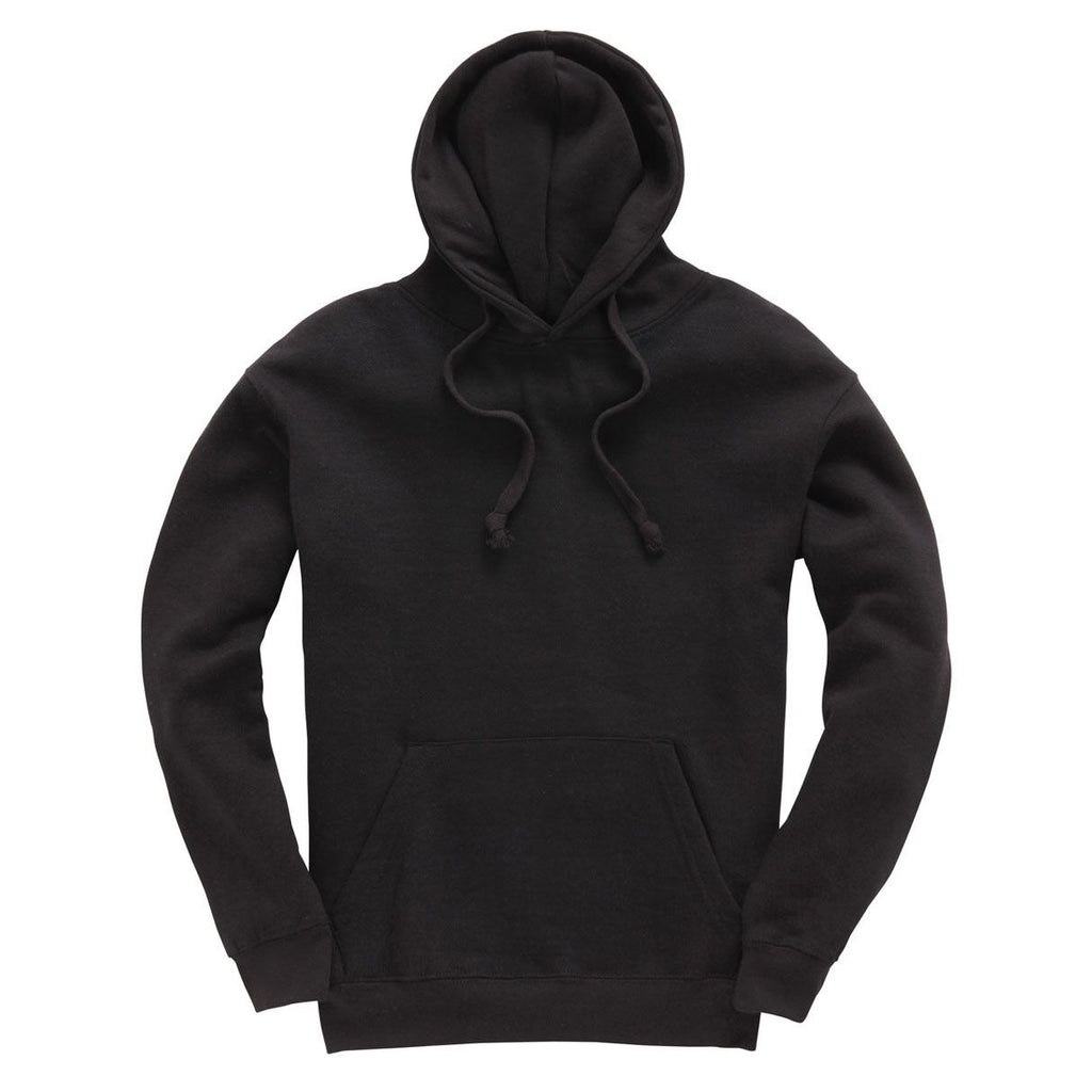 Mens Pullover Premium Hoodie - Black