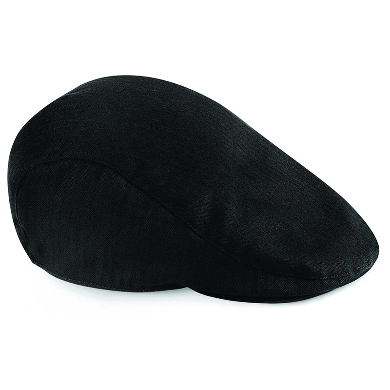 Adult Vintage Flat Cap - Black