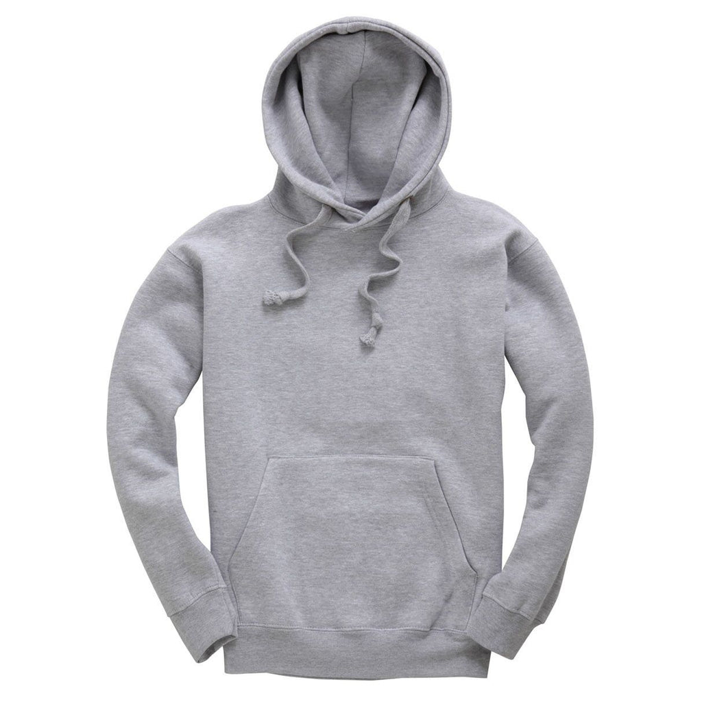 Mens Pullover Premium Hoodie - Grey