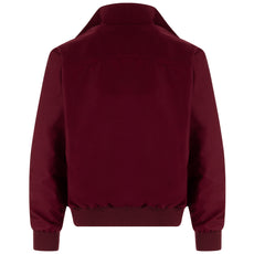 Mens Classic Harrington Jacket - Burgundy