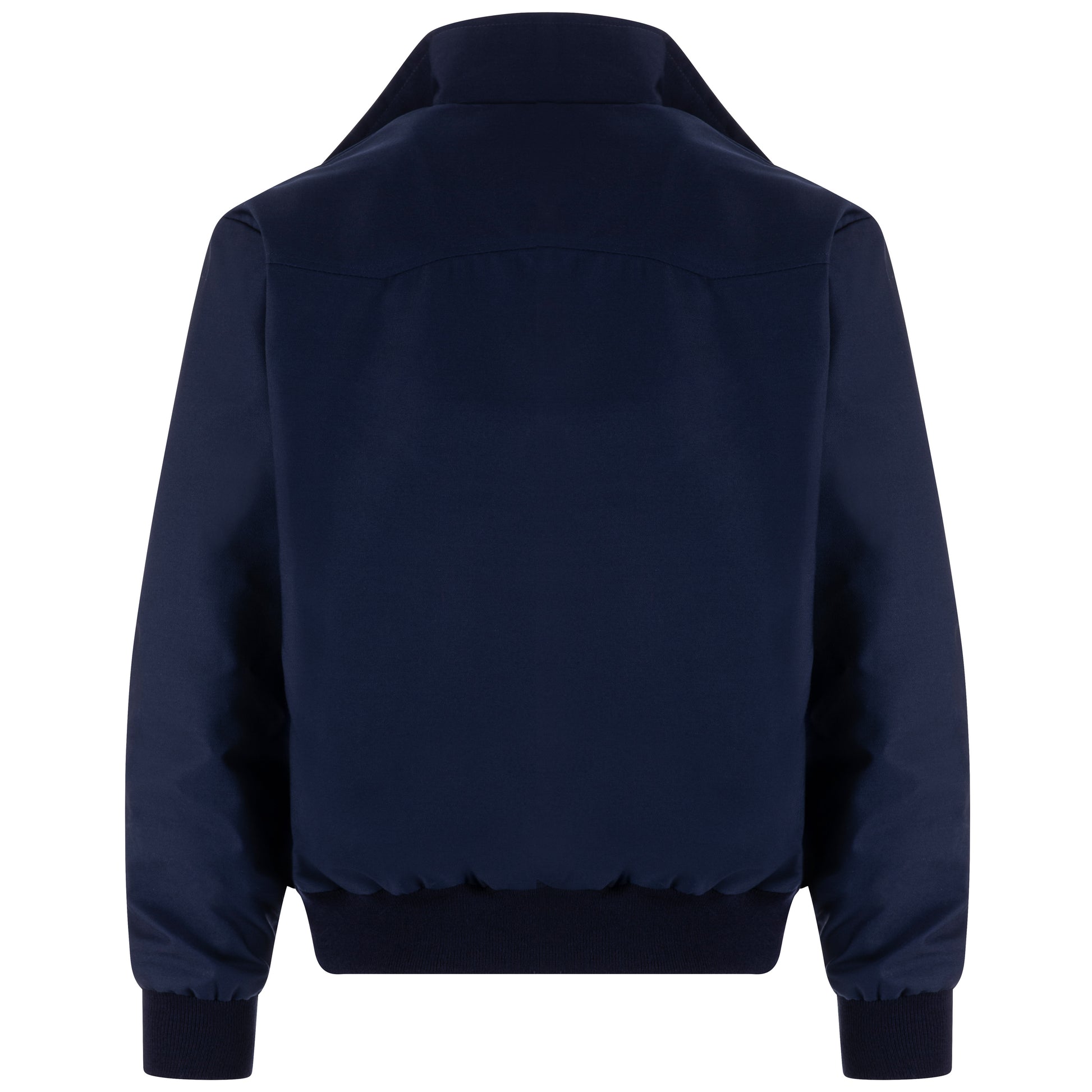 Mens Harrington Jacket with Black Lining - Navy