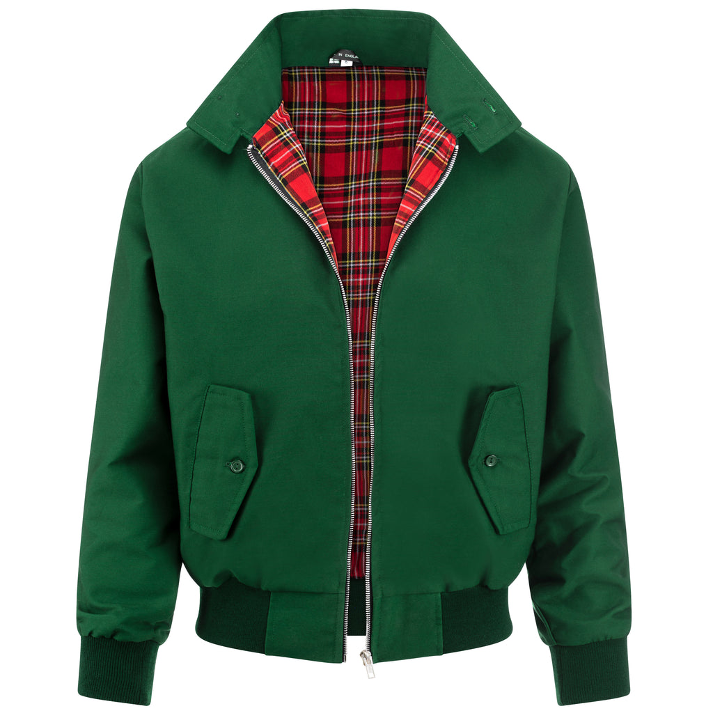 Mens Classic Harrington Jacket - Green