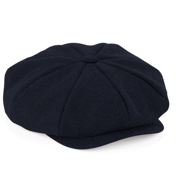 Barbour melton deals baker boy hat