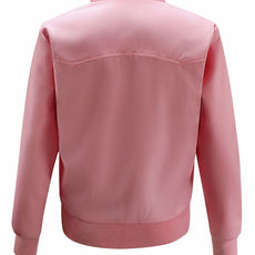 Womens Classic Harrington Jacket - Pink