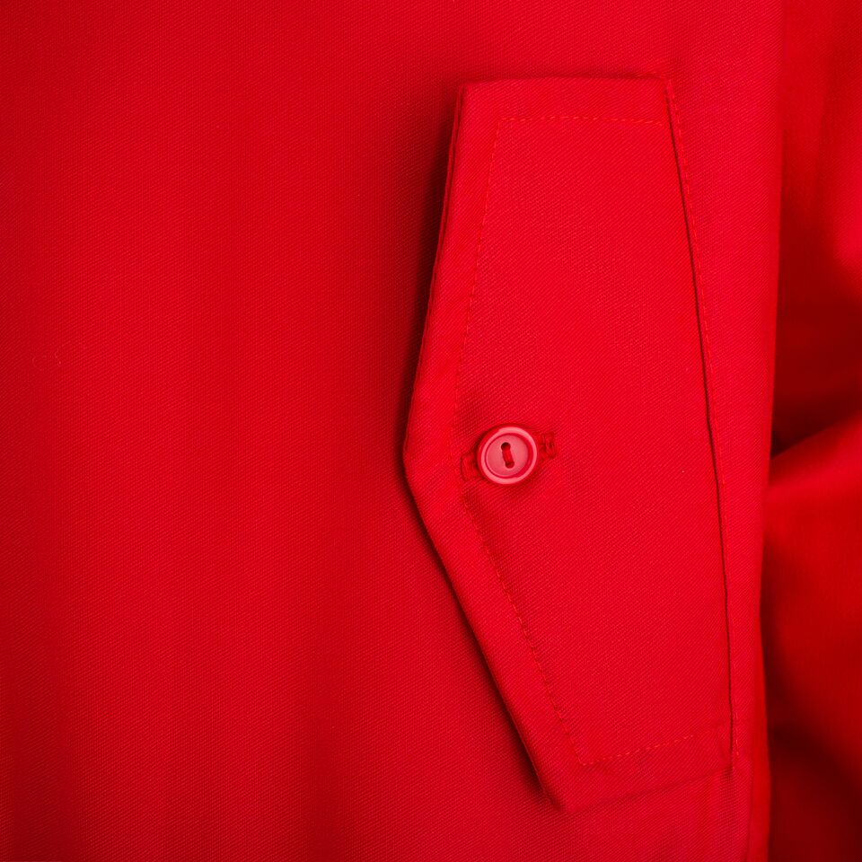 Mens Classic Harrington Jacket - Red