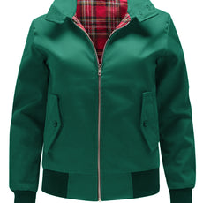 Womens Classic Harrington Jacket - Green