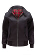 Womens Classic Harrington Jacket - Black