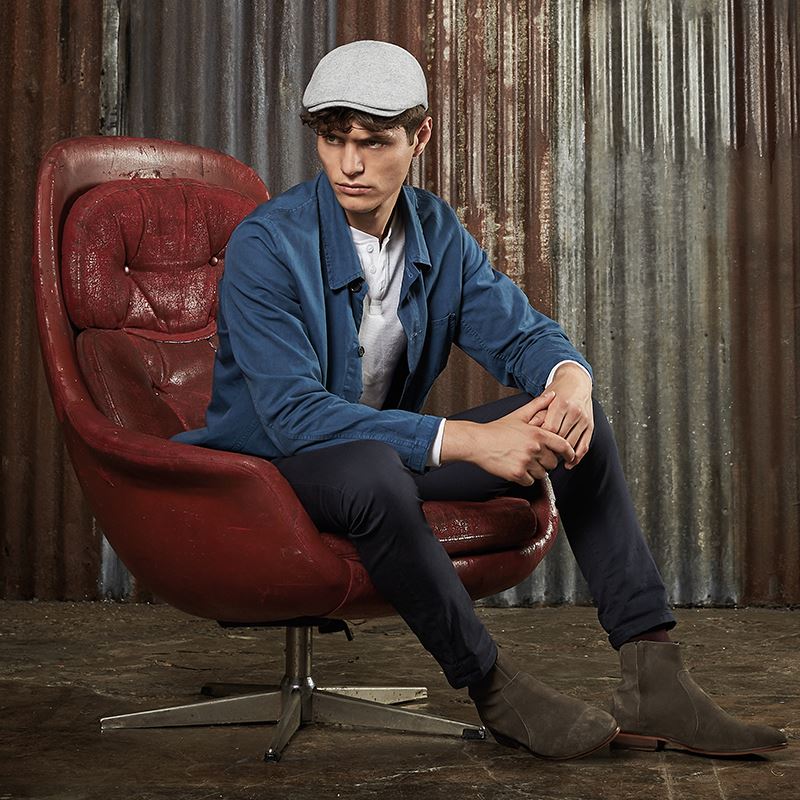 Adult Ivy Flat Cap Light Grey Harrington Jacket Store