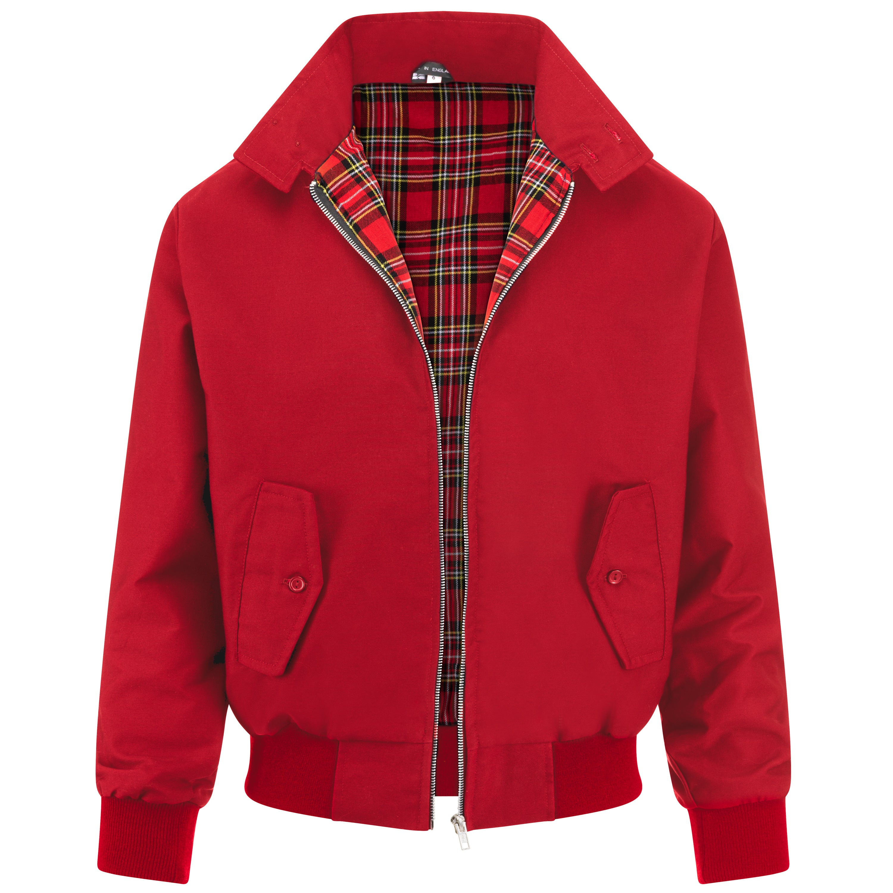 Mens Classic Harrington Jacket - Red – Harrington Jacket Store