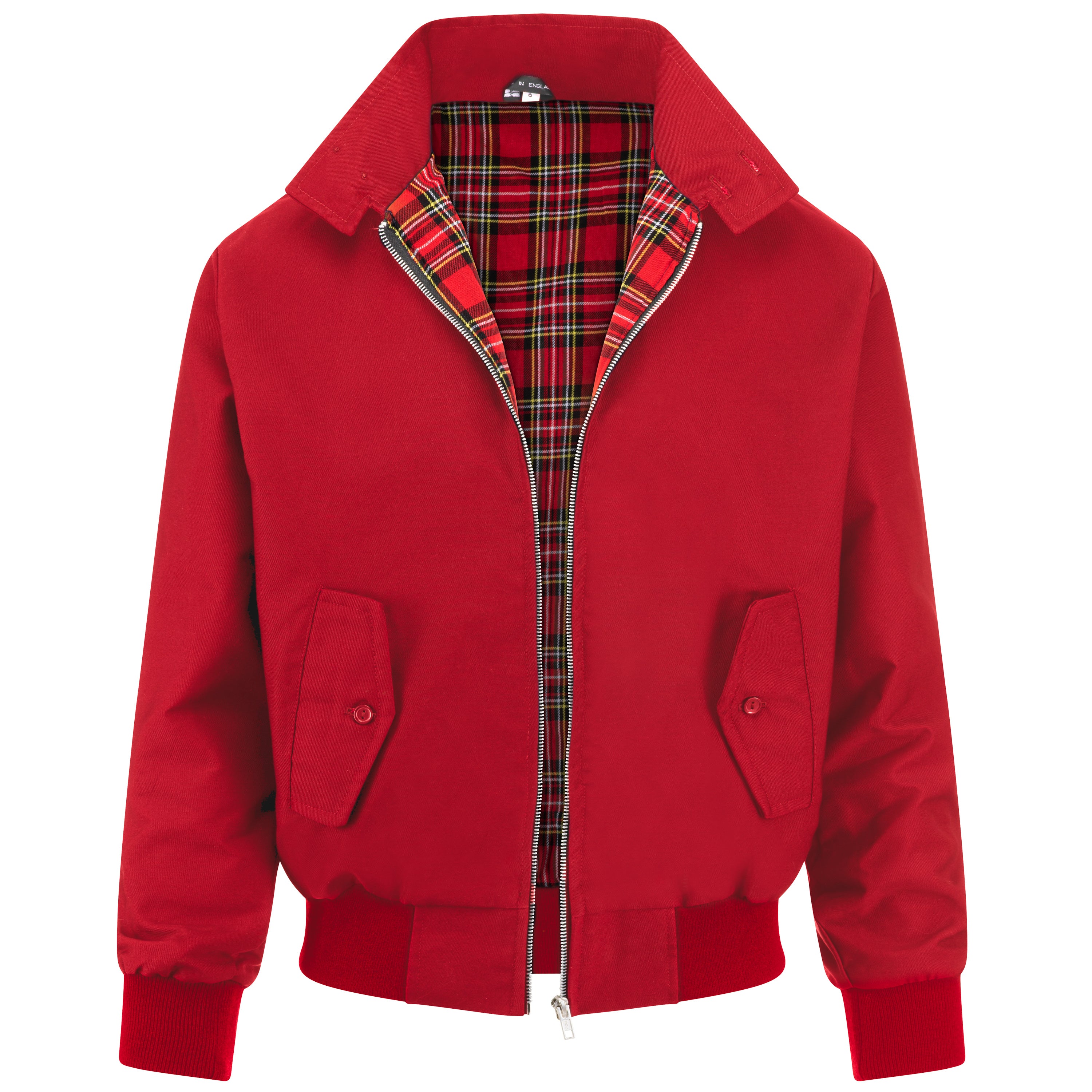 Mens Classic Harrington Jacket Red – Harrington Jacket Store