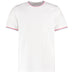 Mens Tipped T-Shirt - White/Red/Royal